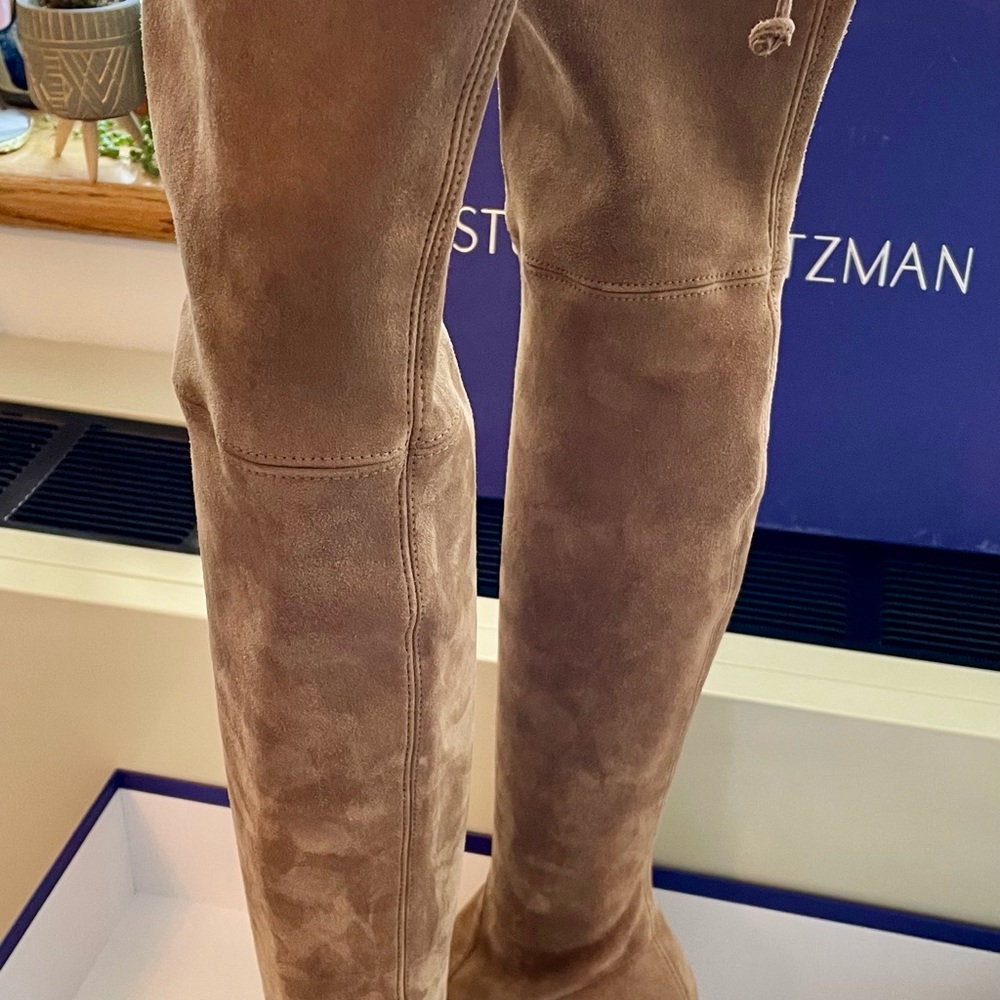 Stuart weitzman over the knee boots Brand new in box highland camel size 7 - Picture 7 of 8